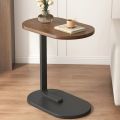 C Shape Table Side Table For Study and Laptop Table Wooden Top. 