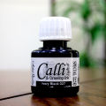 Calligraphy Black Ink 55ML for Dip Pen Use Waterproof SuperInk. 