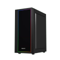 BOOST PEACOCK GAMiNG PC CASE BLACK WiTH STYLiSH Pen. 