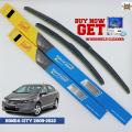 Aim Honda City 2009-2022 WindScreen Hybird Wipers - 2 Pieces -. 