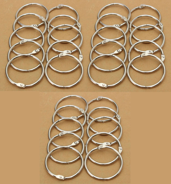 38mm%20Silver%20ring%20/%2010%20pcs%20/%2020%20pcs%20/%2030%20pcs%20Metal%20Scrapbook%20Lock%20Ring%20/%20Book%20Ring%20/%20Binder%20Ring%20-%20Image%204
