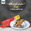 Aluminium Foil Sheet 3.5 Meter. 