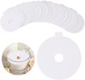 100 Craft Mass Protection Service Making Church Vigil Tab Holders For Pull Disposable Paper Lids Pieces Candle. 