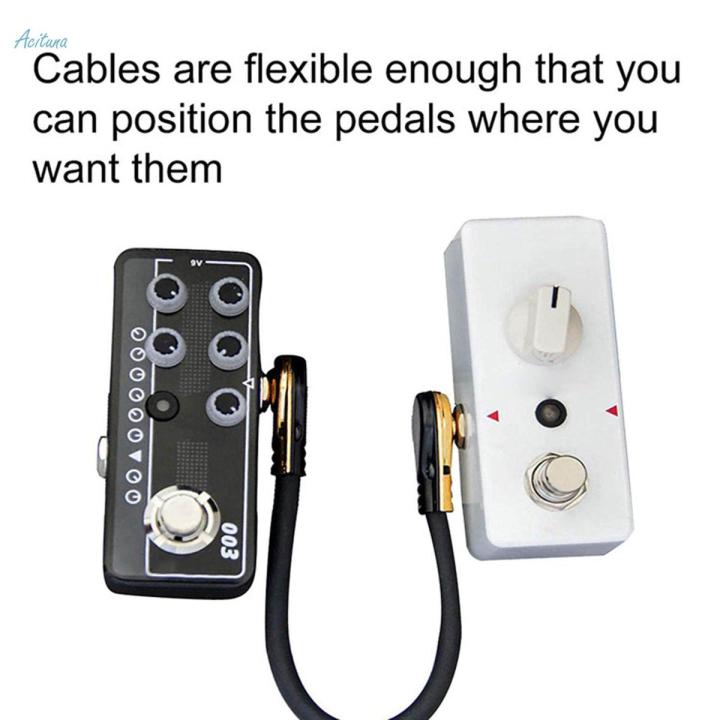 Effektpedal Kabel Hosa Gitarren Patch Kabel 15cm -  Produktbild-Vorschau 11