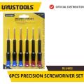 UYUSTOOLS RLU602 6PCS PRECISION SCREWDRIVER SET. 