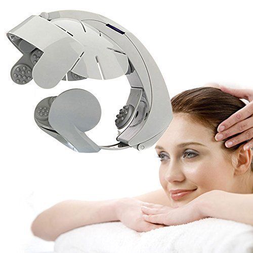 Electromagnet Digital Treatment Vibration Head Helmet Health Spa Brain pstress Pain Relief Massage Relax Easy Acupuncture Point