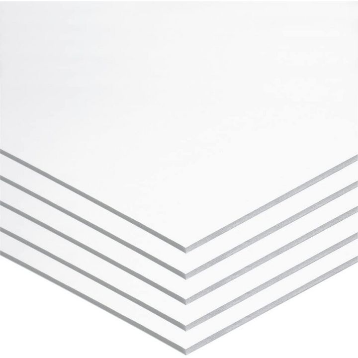 Foam Board, Model Making Sheets - White, 5 Sheets