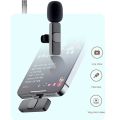 [Not Support Samsung and Vivo] Wireless Clip Mic, Wireless Lavalier Microphones, Lapel Clip-on Microphone, for Type-C&iPhone Mobile phone, Laptop, Video Recording, Tiktok, Facebook Live, YouTube Live Stream. 