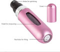 5ml Perfume Atomizer Spray Bottle For Travel Mini Perfume Refills Empty Spray Perfume Container (Random Color). 