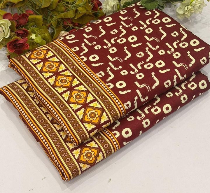 Well%20various%20Micro%20Polo%20Cotton%202Pcs%20suit%20For%20Women,%203%20meters%20Imported%20Digital%20Print%20Cotton%202pc%20Suit%20Latest%20Design,%20All%20Season%20Cotton%20Collection%20Women%20Suit%20-%20Image%202