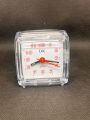 table clock. 