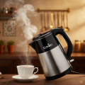 Enviro Electric Kettle EK-1708 (1.7L) | 360° Rotational Base, Concealed Heating Element, Detachable Jug, Overheat & Boil-Dry Protection. 