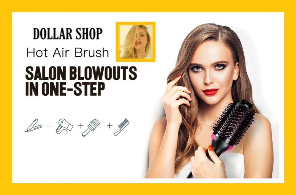 One Step In Hot Air Brush One Step Hair Dryer And Volumizer