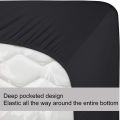 Cotton Jersey Fitted Bed Sheets. 