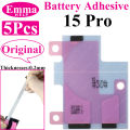 Battery Adhesive Sticker For iphone 15 Pro Max Stretch Glue Double-sided Tape Battery Sticker Tape Strips Mobile Phone Battery. 