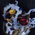 22cm Piece Anime Figure One Piece Luffy Action Figure Battle Statue Gk Gear Fourth Luffy Figurine Collectible Model Toys. 