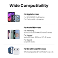 UGREEN 35W GaN USB C Wall Charger 1A1C Dual Port Fast Charging PD 3.0 QC 4.0, US EU Plug Options with Optional USB C Cable, Compatible with Samsung Galaxy S25 S24 Ultra, iPhone 16 15 Pro Max, OPPO Reno 12 11, Xiaomi 15 Pro. 