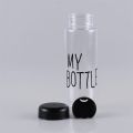 Techmanistan My Bottle Printed High Quality Plastic Water Bottle 500ml, Transparent Water Bottle, Portable Clear Glossy Plastic Bottle. 