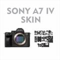 sony a7iv sony a7 mark 4 skin black crocodile skin. 