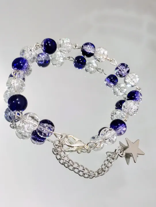 Glass%20Crackle%20Beaded%20Charm%20Bracelet%20%E2%80%93%20Customizable%20in%20Any%20Color%20of%20Beads,%20Charms%20or%20Alphabet%20Charms%20-%20Image%206