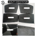 MG HS 2020-2024 Sunshades | Custom Fit Side Window Shades with Logo | Heat Protection | 4 Pcs Set Pakistan. 