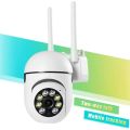 2MP WiFi Outdoor Indoor Security Camera | V380 Pro App | Waterproof | Color Night Vision | 360° Motion Tracking | Two-Way Audio | CCTV Wireless Camera Pakistan OD02. 