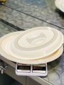 Tray - Rice Tray with Cover - Rice Serving with Cover Tray High Quality Double Glazed Melamine Tray Size  (Free Rice Serving Spoon). 
