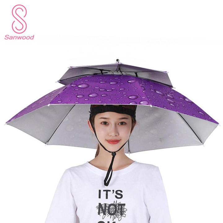 Umbrella Good Waterproof Effect Fishing Golf Umbrella Hat