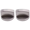 Brushed Metal Gas Stove Knobs Cooker Control Switch Range Oven Knobs Cooktop Burner Knob Switch(16Pcs 6mm Shaft Core). 