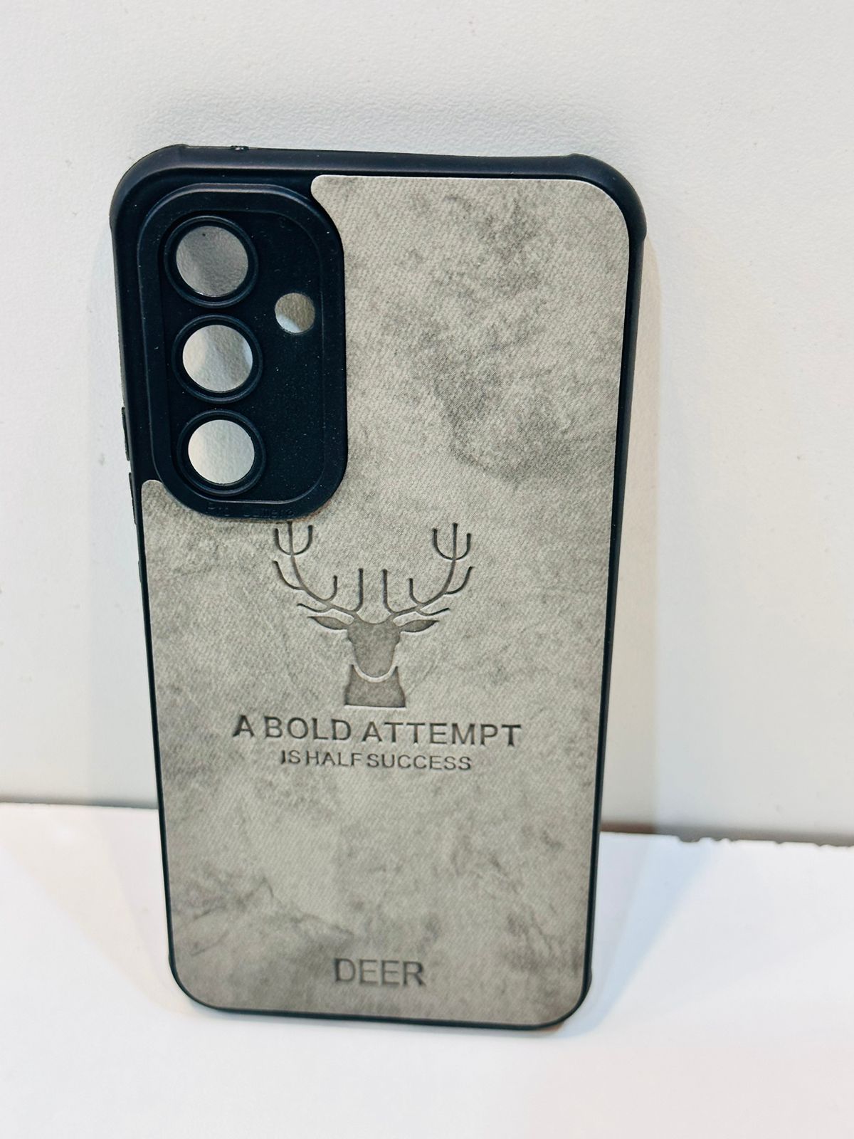 Lahore Mobile Case For Samsung A54 Hybrid Soft TPU Deer Pattern Leather Shockproof Case Cover - Samsung A54 Back Cover 9