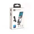 K9 Dual Wireless Lavalier Microphone for Upgraded Plug-Play Clip-on Shirt Lapel Mini Mic, External Auto-syncs Microphonefor Live Streaming YouTube, Vlogging, Interview Video Recording. 