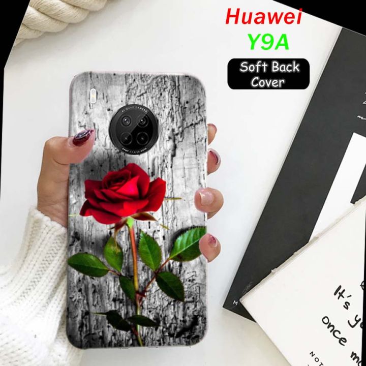 Huawei%20Y9A%20Back%20Cover%20-%20Rose%20Soft%20Case%20Cover%20-%20Image%202