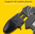 W10/W11 Mobile Phone Gaming Accessories Game Controller for PUBG Aim Shooting Gamepad Joystick Trigger Button for IPhone Android. 