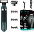 VGR V-393 Double Shaving Head Rechargeable Shaver: Smooth, Close Shaves Made Effortless. 