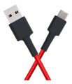 100% Original Xiaomi Mi Braided USB Type C Cable, Xiaomi SJX10ZM USB Type-C to USB-A Charge Sync Braided Cable 1M Red, Mi Type-C Braided Cable Red. 