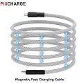 Magnetic USB C To C 100W Fast Charger Cable for iPhone 15 Xiaomi USB A To Type C Data Charging Wire for MacBook Samsung LG Pixel. 