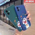 JIUMOO Case For OPPO A7 A5s A12 A12s A11K Case Lovely Robot Cat Pattern New Square Border Casing Soft Silica Gel Shockproof Phone Cases All Inclusive Camera Lens Protective Cover. 