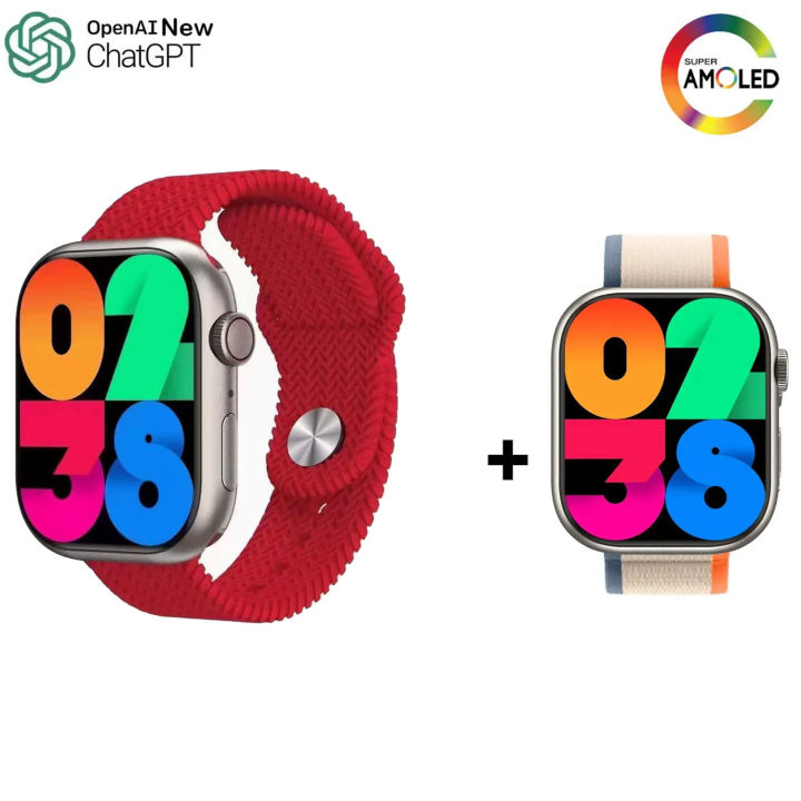 HK9%20Pro%20Plus%20%7C%20HW69%20Ultra%202%20Smart%20Watch%20Gen3%202.02%E2%80%B3%20AMOLED%20Display%2045mm%20With%20AI%20ChatGPT%20(New%20Version)%20-%20Image%202