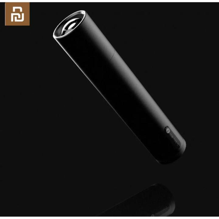 3 Guidance Modes Mini LED Flashlight USB Rechargeable LED Torch - Micro USB Charging with Cable and Case - Stainless Steel Design RL-517 USA