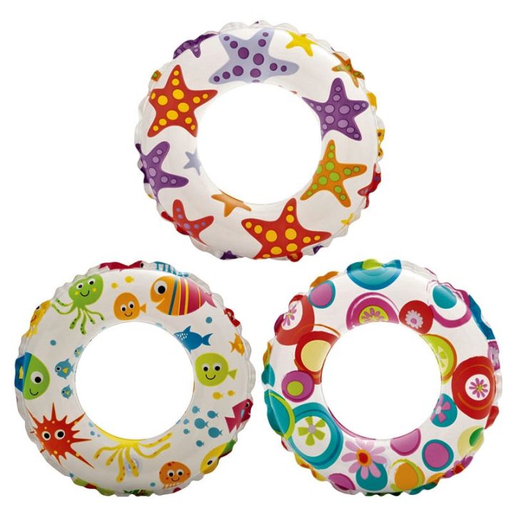 INTEX%2059230%20LOVELY%20PRINT%20SWIM%20RINGS%2020IN%20Swimming%20Tube/Multiple%20Designs%20Fluorescent%20Transparent%20Swimming%20Pool%20Tube%20Rings%20for%20kids%20-%20Image%202