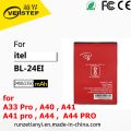 Itel BL-24EI Battery Replacement For Itel A44 Pro / Itel 1508 with 2400mAh Capacity-Red. 
