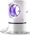 Electric Mosquito Trap Blue Light Mosquito Killer Lamp with USB Power Suction Fan No Zapper Child Safe. 