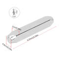 Metal Punch Stamp 6mm 1/4in Carbon Steel Design Stamping Tool for DIY Leather Wood Jewelry Craft. 