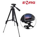 Energy - ENRG Aluminium Tripod Stand Adjustable Portable 4.5 Feet With Carry Case and Mobile Phone Holder Silver. 
