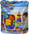 Mega Blocks Big Building Bag Building Set With 80+ colorful Building Blocks, and 1 Storage Bag, Best Toy Gift For Ages 1 and up. 