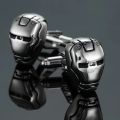 【Good-Love Store】Super Hero  Iron Sliver  Cufflinks Marvel The Avengers Cuff Link French Shirt Gifts for Men. 