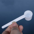 50pcs White Plastic 5 Gram 5g Scoops/spoons For Food/milk/washing Powder/medicine Measuring. 