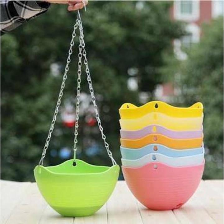 pack of 3 Hanging Baskets In My Small Balcony Garden