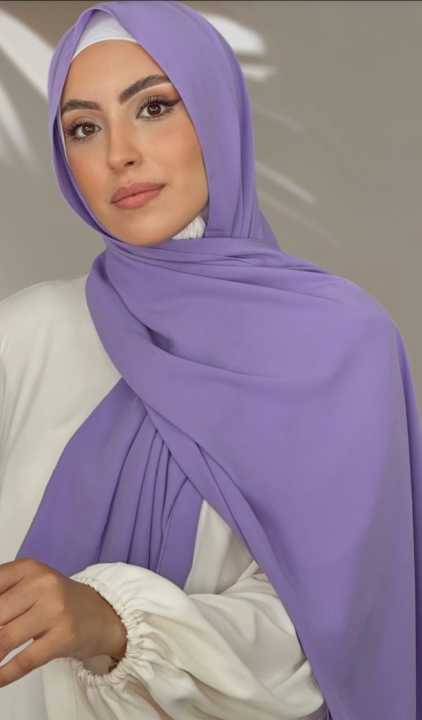 Chiffon LITE Hijabs Lightweight Non-Slip Hijab - Foto 9