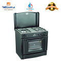 Welcome 3 Burner Cooking Range WC-555 - Black. 